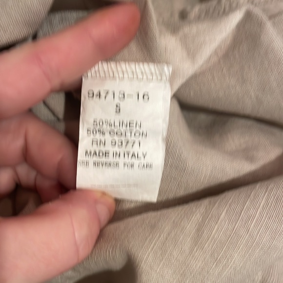 NWT super cute linen tunic dress cottage core - Picture 6 of 6